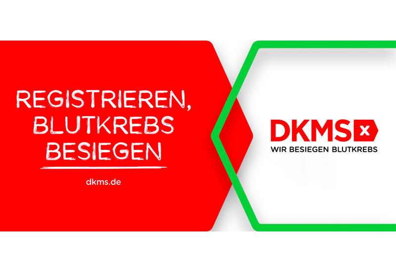Mitarbeiter nehmen an der Registrierungsaktion für Stammzellenspende teil