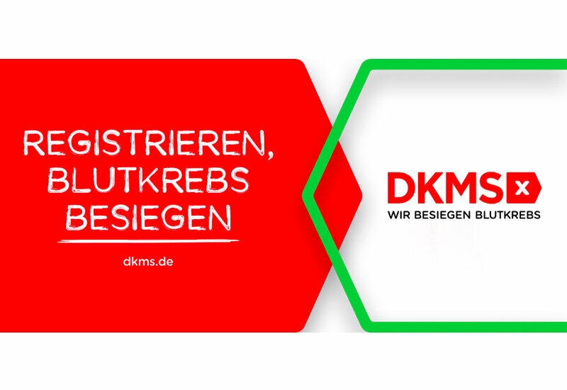 Mitarbeiter nehmen an der Registrierungsaktion für Stammzellenspende teil