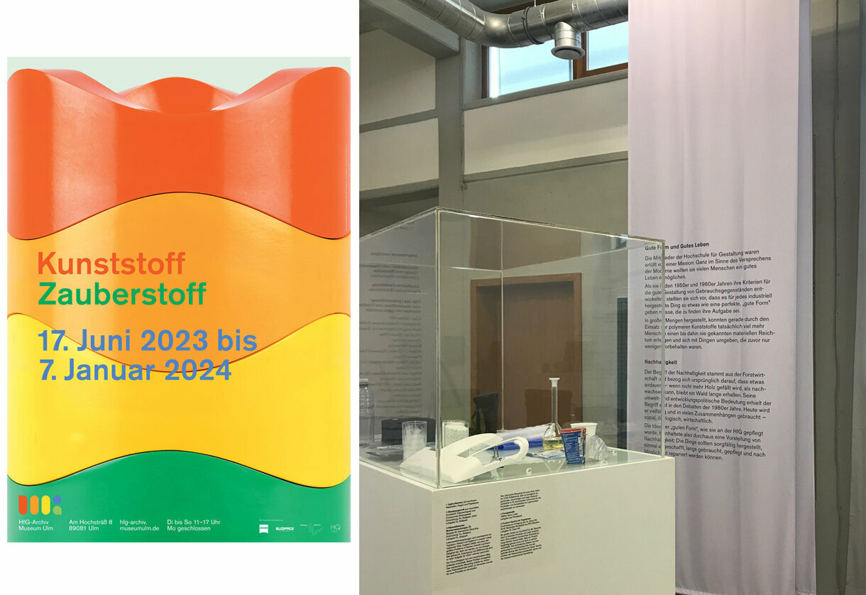 SÜDPACK unterstützt Ausstellung über Kunststoffe und Recycling im HfG-Archiv/Museum Ulm