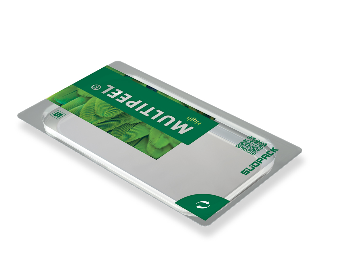 Packshot of a Multipeel High Top Film by SÜDPACK with Reclosure System
