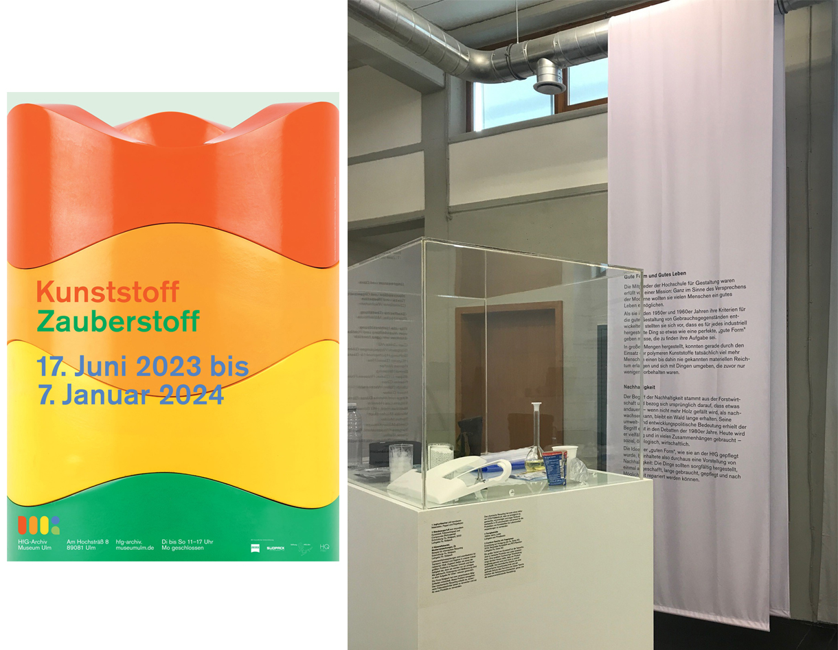SÜDPACK unterstützt Ausstellung über Kunststoffe und Recycling im HfG-Archiv/Museum Ulm