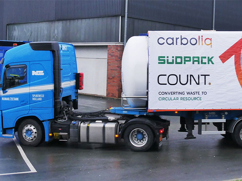 SÜDPACK and RECENSO achieve breakthrough in plastic recyclability with innovative CARBOLIQ technology.