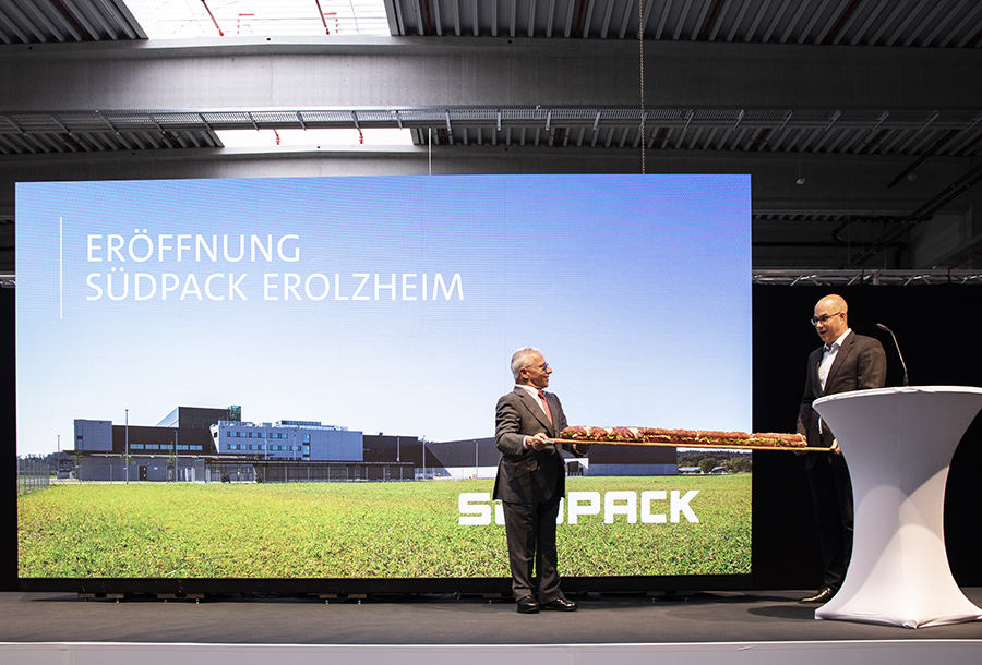 SÜDPACK stärkt weltweite Präsenz mit neuem Standort in Erolzheim – Modernste Produktion und automatisiertes Logistikzentrum für optimale Effizienz.